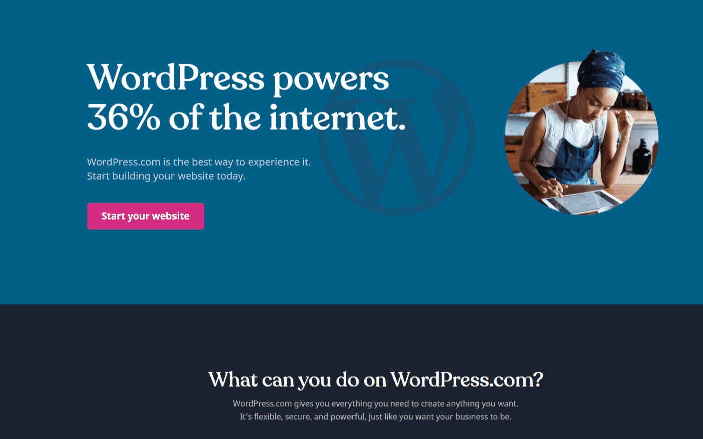 word press website